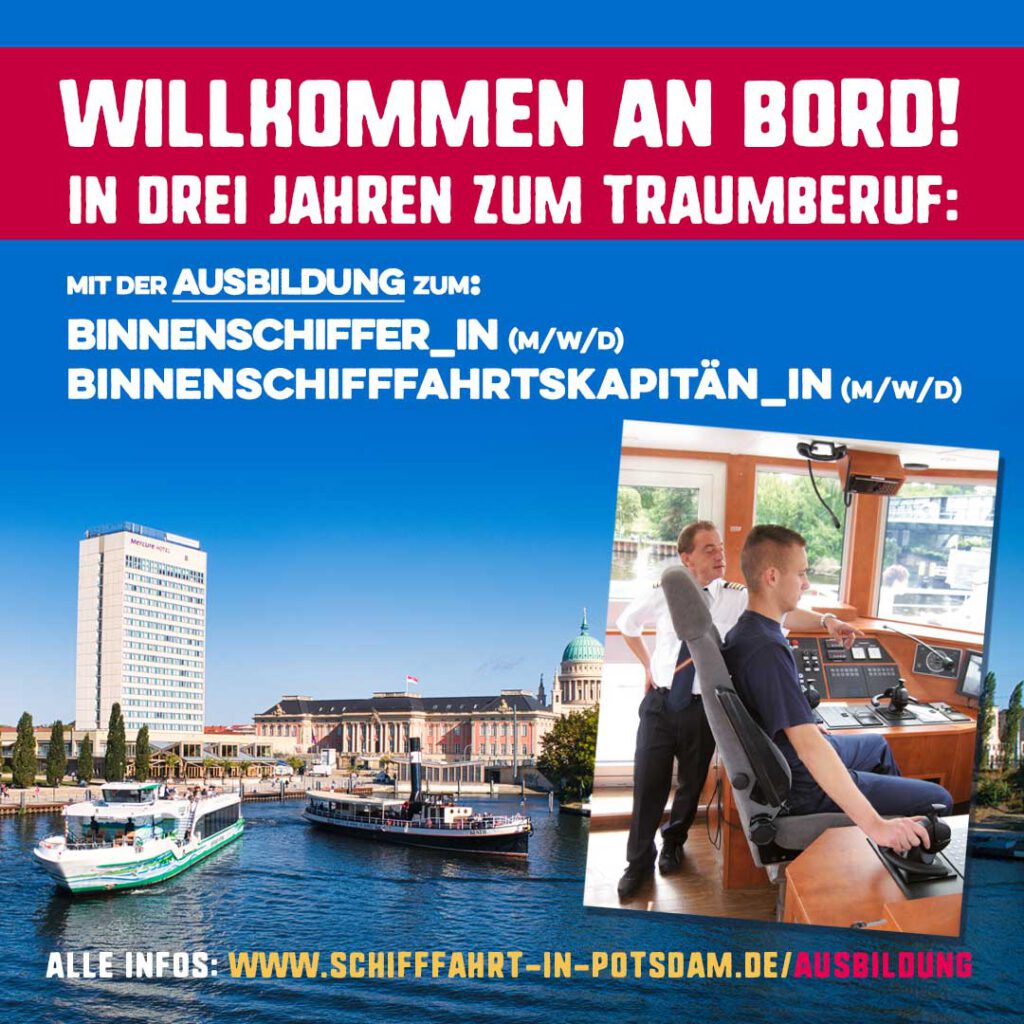 Ausbildung bei der WEISSEN FLOTTE Potsdam